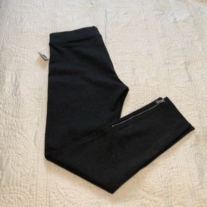 Gap Ponte Knit Charcoal Leggings, M